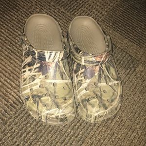Camouflage crocs